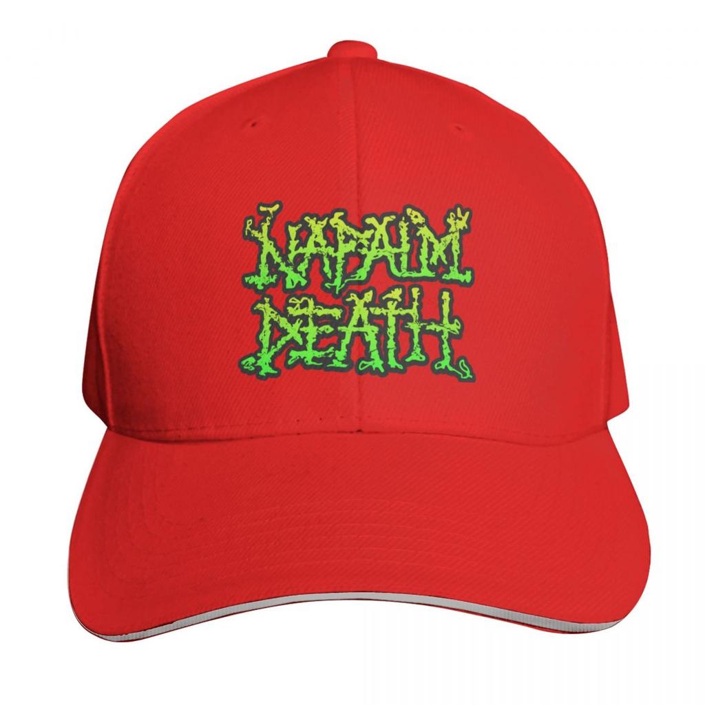 Czapka z daszkiem Napalm Death z siateczkowym tyłem, regulowane zapięcie na klamrę, odprowadzająca wilgoć, szybkoschnąca