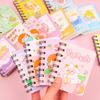 Girly Heart Mini Cartoon Notebook - Portable & Cute Student Diary Gift