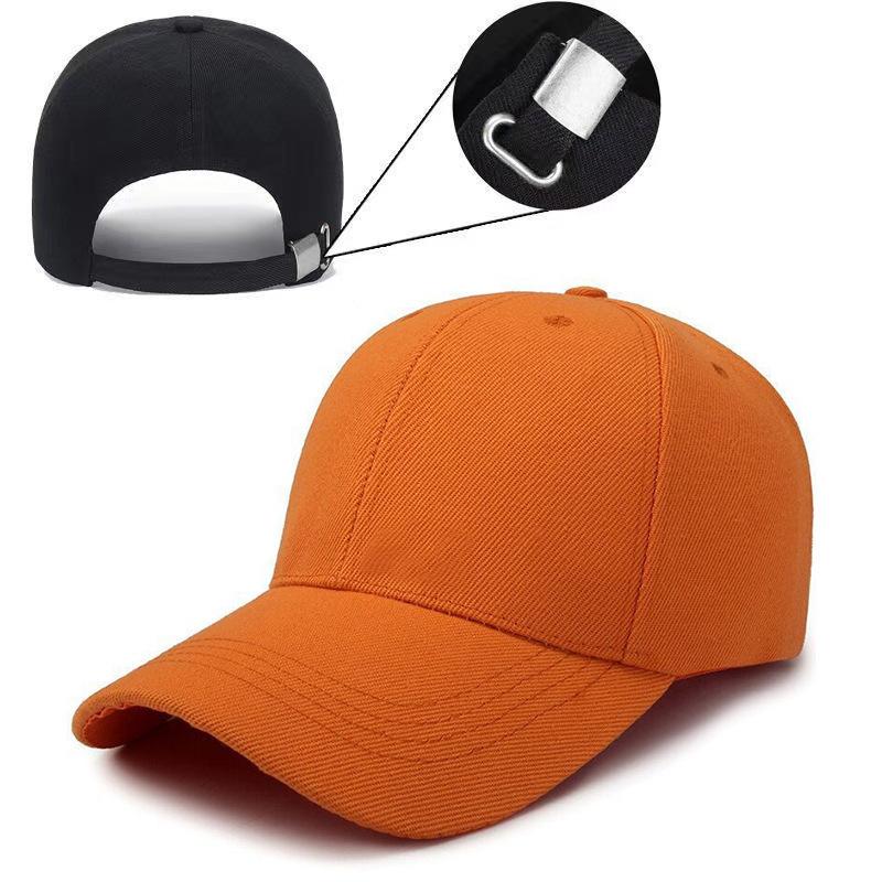 New Solid Color Unprinted Baseball Cap Men's Outdoor Fishing Korean Version Cap Women's Simple Trendy Shade Sun Protection Hat
