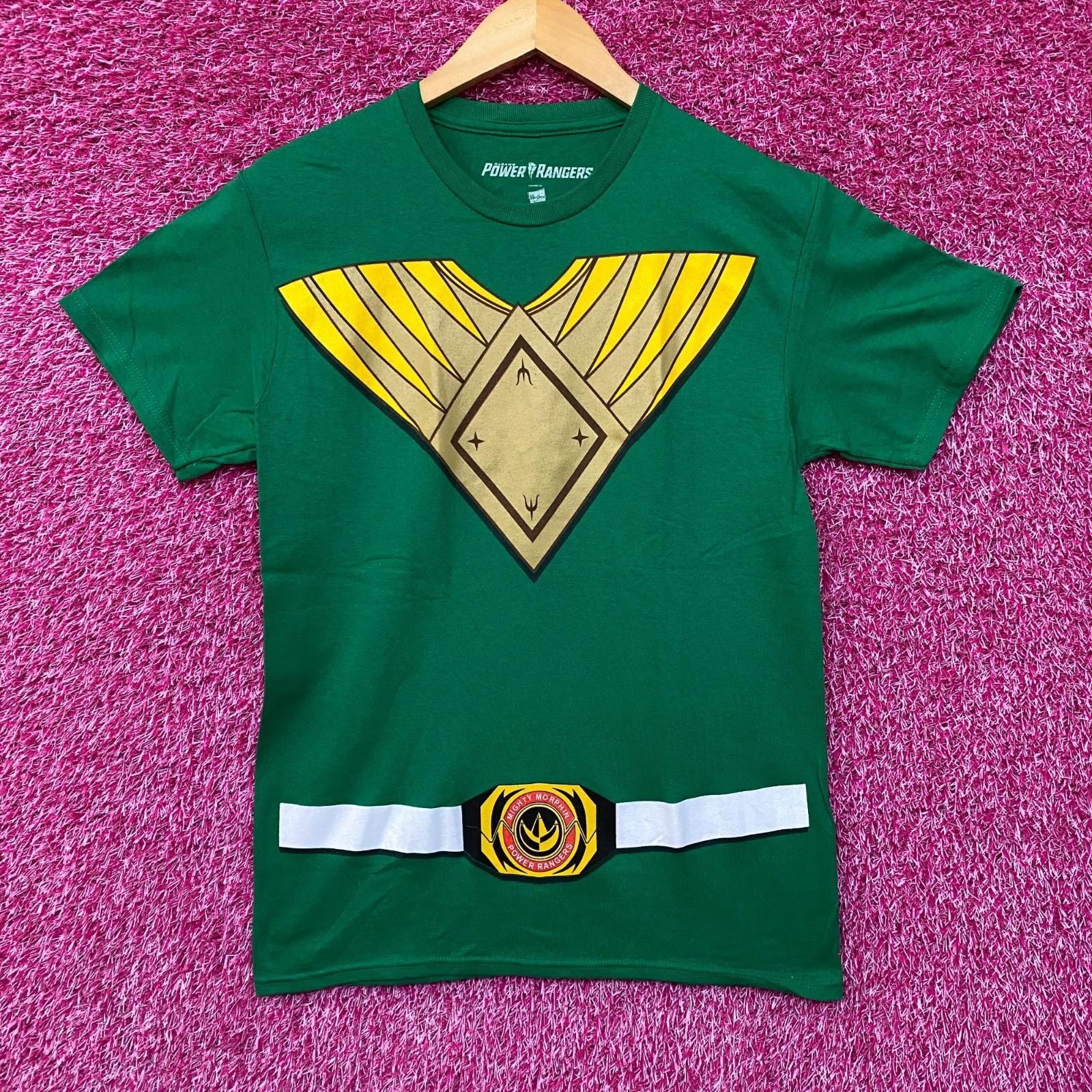 

Power Rangers Green Dragon Power Ranger Armor Costume Tee Small XL