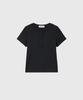 GENERALIDEA Punched Ribbed Henley Neck T-Shirt [Black] / Gf2Lts525