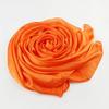Women's Versatile Long Satin Scarf - Solid Color, Summer Sunscreen Shawl
