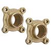 2pcs Wheel Rear Axle Hub 28 Tooth Spline 4 Stud for 50CC 110CC 150CC Quad Bike ATV Go Kart