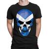 Scotland Skull Scottish Gym Flag Biker Rider Racer Football Mens TShirts ADN