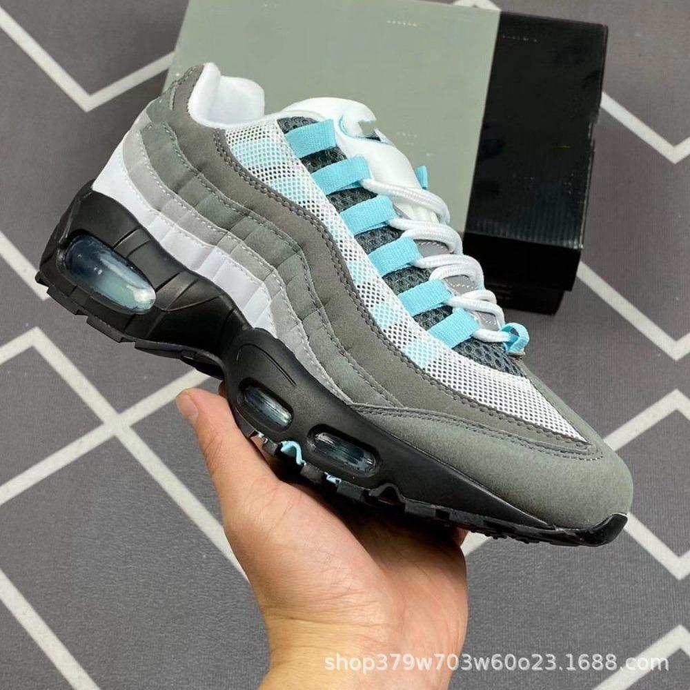 Europe and America Station, Sports Shoes 95 Air Cushion Shoes Large Size 20th Anniversary Men's and Women's Running Shoes