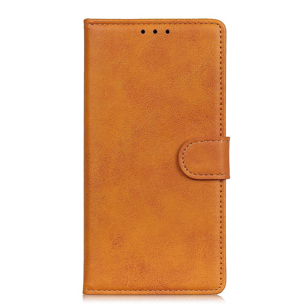 For Samsung Galaxy S25 Edge Wallet Case Cowhide Texture Leather Stand Phone Cover
