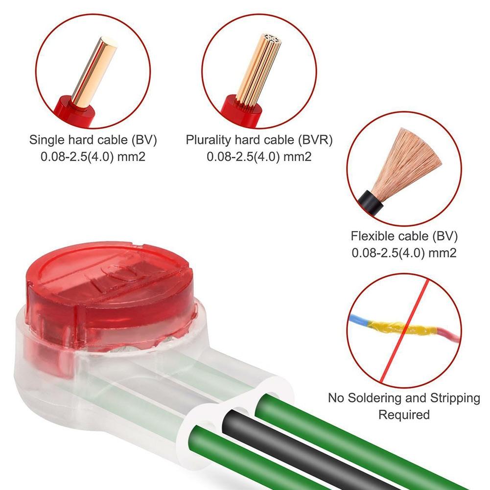 50 Cable Connector Quick Connector Gel Connector Waterproof Robotic Lawnmower