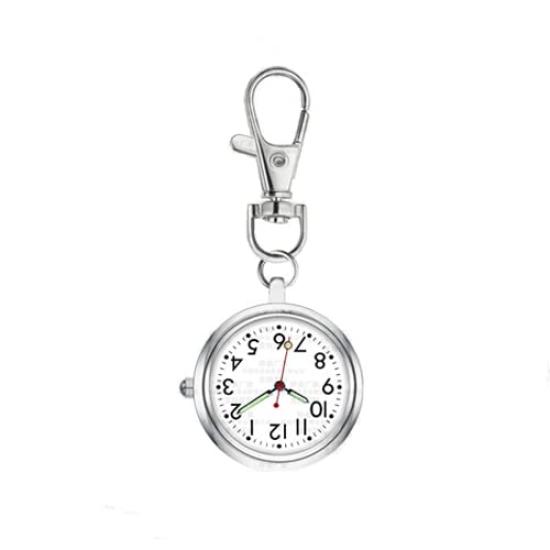 

Nurse Watch, Pocket Watch, Reverse Clock, Keychain, Luminous, Analog Dial, Cute, Stylish, Unisex, Simple Design, Recommended by Nurses and Childcare
