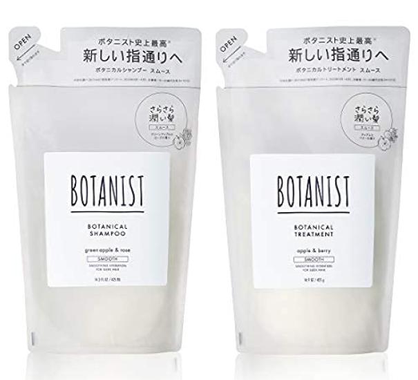 

BOTANIST Shampoo Treatment Set Refill [Smooth] Botanical Hair Care Conditioner for Men and Women