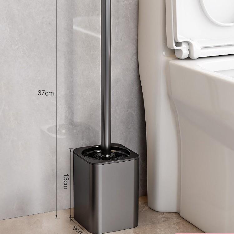 Toilet Brush, Shelf, No Punching, Household No Dead Ends, Toilet Brush, Toilet, Bathroom Toilet, Cleaning Artifact