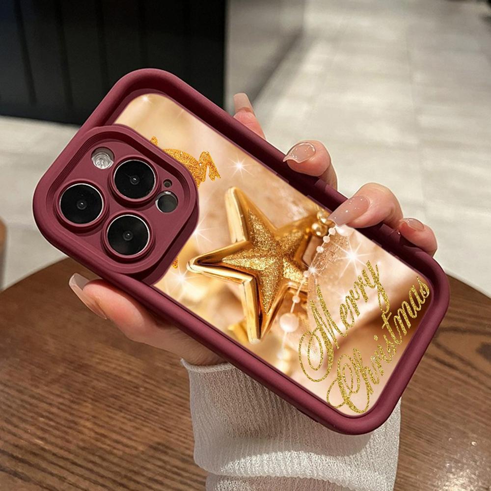 

Мягкий чехол Sky Eye Ladder для Samsung A06 A15 A25 A35 A55 A54 S23 S24 FE Все модели Samsung Чехлы для телефонов Силиконовый чехол NY37 Новый год Счастливого Рождества OPPO A38 4G(A18)