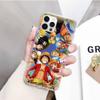 JW59 One Piece Anime Transparent Case for Samsung A04 A14 A23 M33 M53 Realme 10 9 C35 C55 VIVO Y02 X80 Infinix Hot 30 Note 11 Tecno Spark 8P Pro