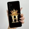 For Samsung Galaxy M13 M23 Buddy 2 Phone Case Crown Letters Soft Silicone Shell For Samsung M13 4G M 23 Shockproof Back Covers