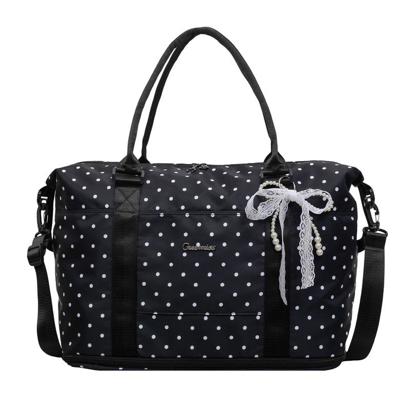 Women's Portable Travel Bag: Lightweight, Large Capacity, Ideal for Short Trips and as Carry-On Luggage.