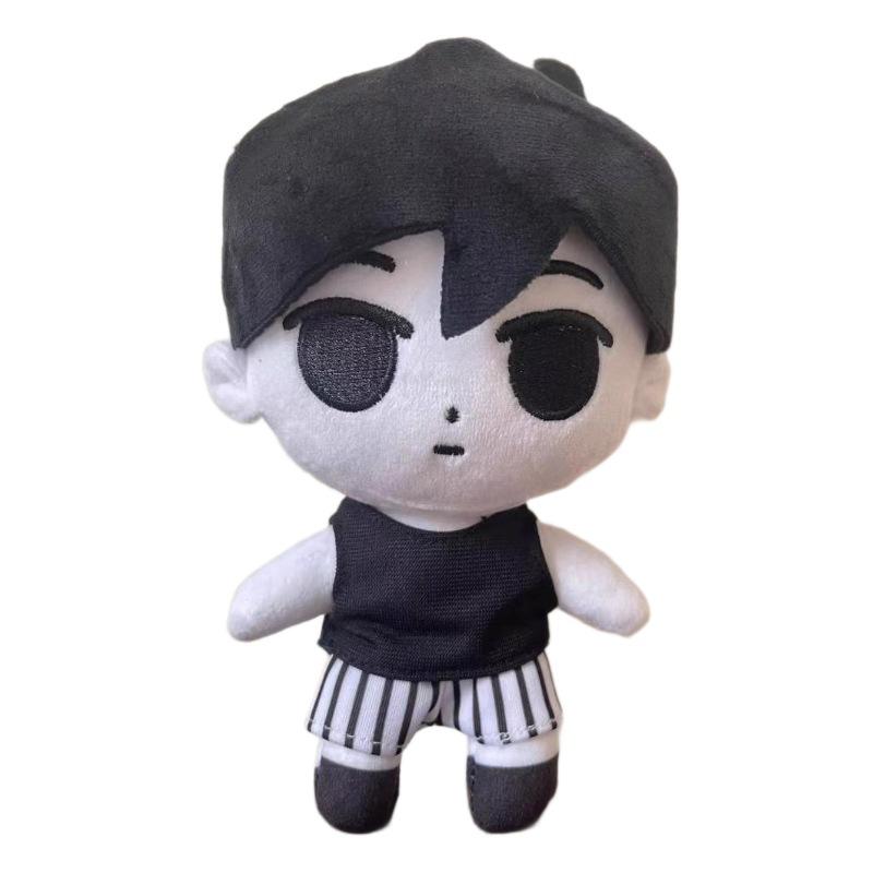 16cm Kawaii Omori Basil Plushie Toys Cartoon Game Plush Anime Stuffed Figure Dolls Holiday Children Birthday Gift