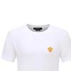 Versace Ss23 Medusa Head Embroidered Casual Short Sleeve T-Shirt Men Tops White 1008481-1A06063-1W000