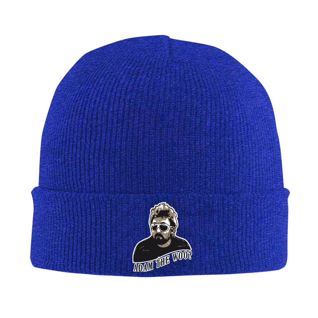 RIP Adam The Woo Mützen Beanie Mützen Frühling Grafik Strickmütze Hip Hop Damen Herren Fitnessstudio Elastische Kappe