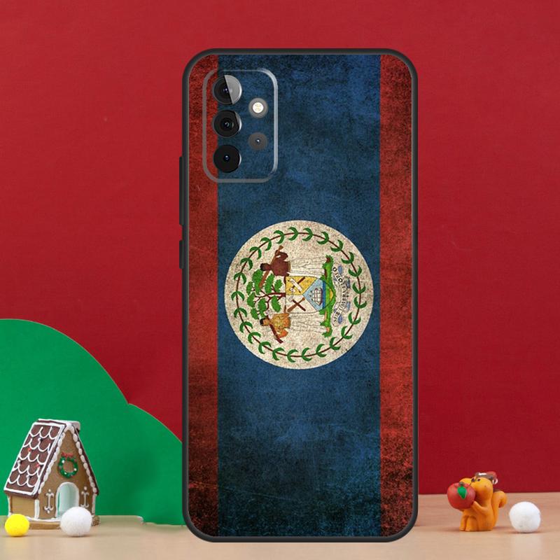 Belizean Flag Case For Samsung Galaxy A55 A52 A32 A12 A33 A06 A16 A26 A36 A56 A15 A53 A13 A34 A54 A14 A17