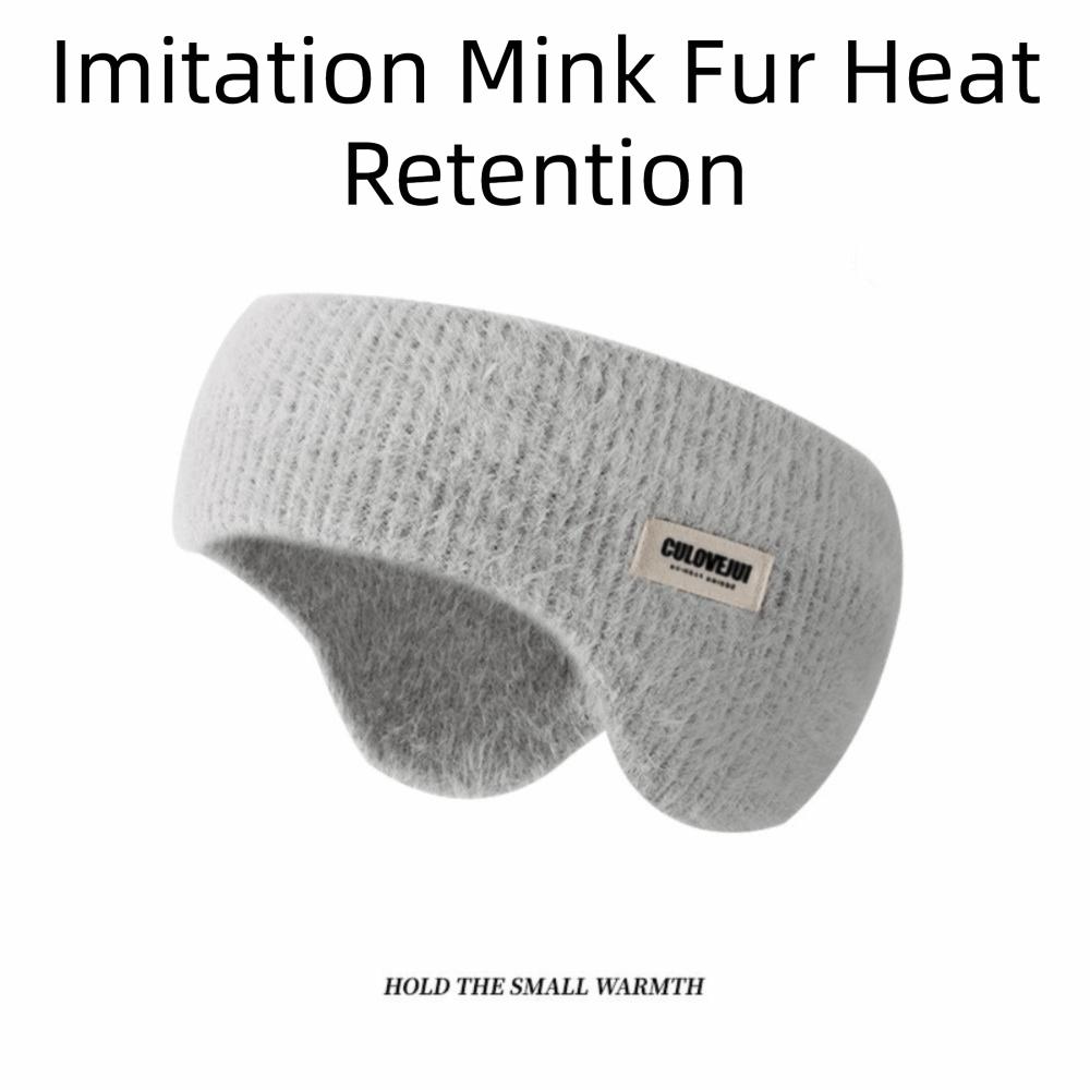 Soft Earmuffs Windproof Knit Ear Covers New Ear Warmer Headband Running