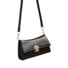 Black underarm bag women's 2025 new oil summer tide texture niche single shoulder portable small square bag crossbody women's bag