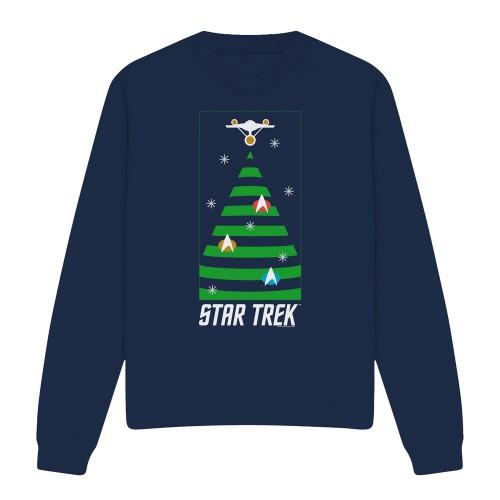 Star Trek: The Original Series Unisex Adult Christmas Tree Sweatshirt