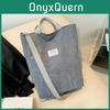 Large Capacity Fashionable Stylish Minimalist Artistic Casual Student Tote Bag For Women In Black Pink Beige Brown Gray