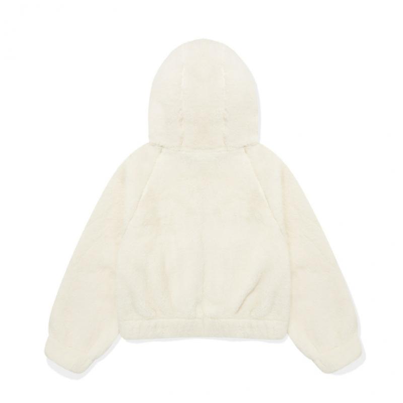 Covernot Femei Hanorac Sherpa Jachetă cu Fermoar Co2303jk71 Iv Na