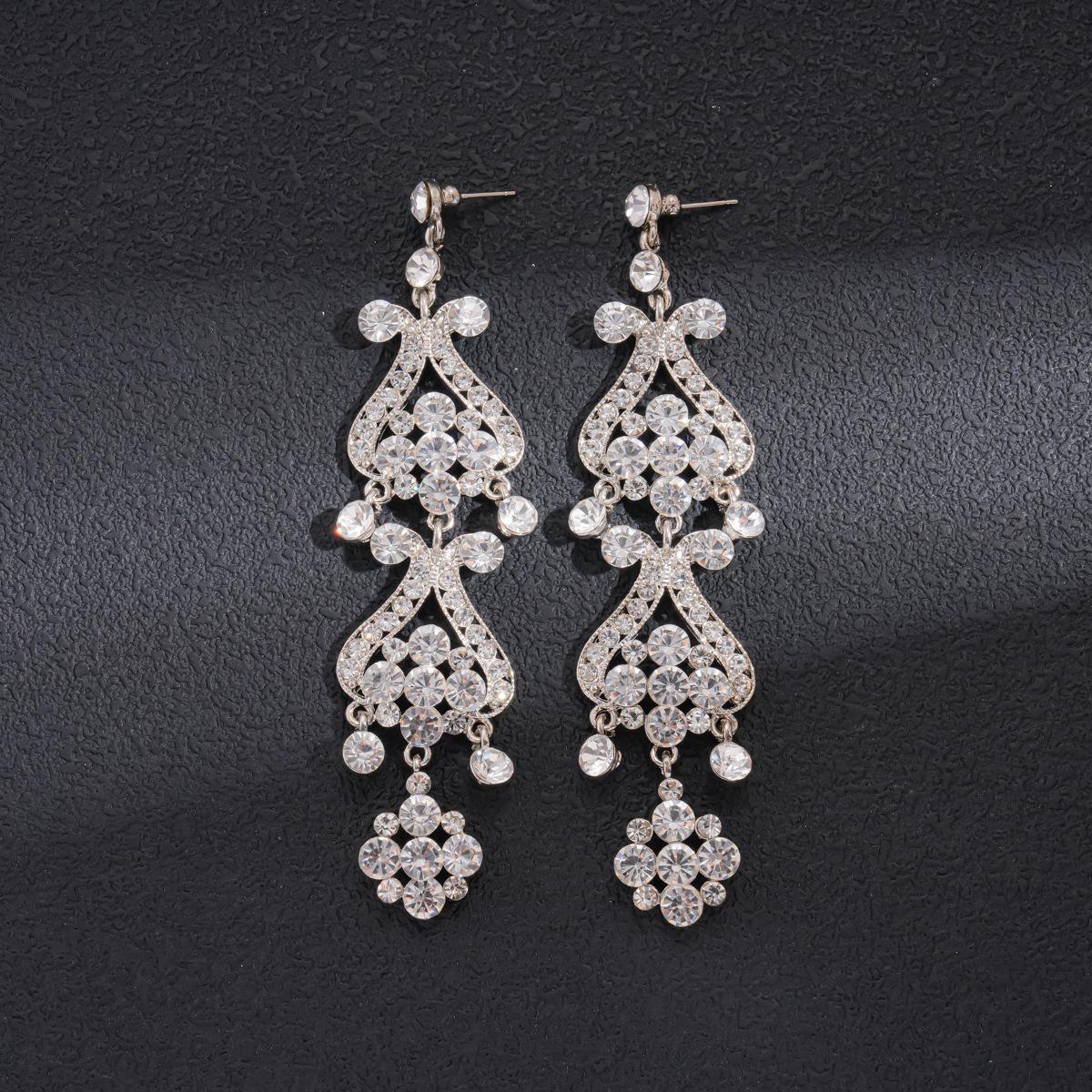 Flower Tassel Earrings, Fashionable and Exquisite Earrings, Light Luxury and High-end Earrings for Women