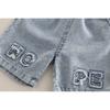 Children Cotton Clothes Summer Boy Causal Denim T-Shirt Short 2Pcs/set Infant Kid Toddler Tracksuit 0-5 Years