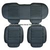 Bamboo Charcoal Leather Car Seat Cushion Set, Three-Piece, No Backrest, All-Season Interior Kit