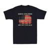 God's Children Are Not For Sale American Flag Religious Vintage Men's T-Shirt