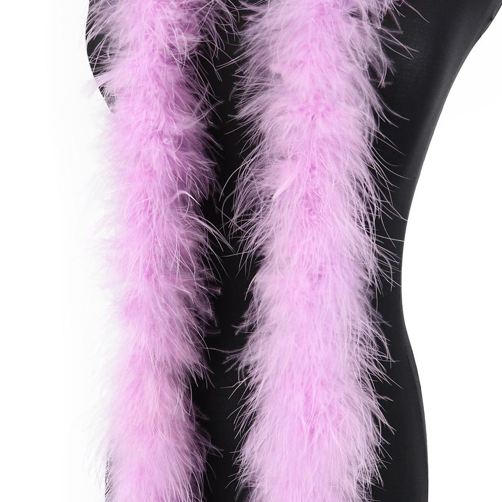 20G Měkké Marabu Peří Boa Pro Šperkařské Řemesla Doplňky Svatba Party Dekorace Pódiové Rekvizity Nadýchané Krůtí Peří