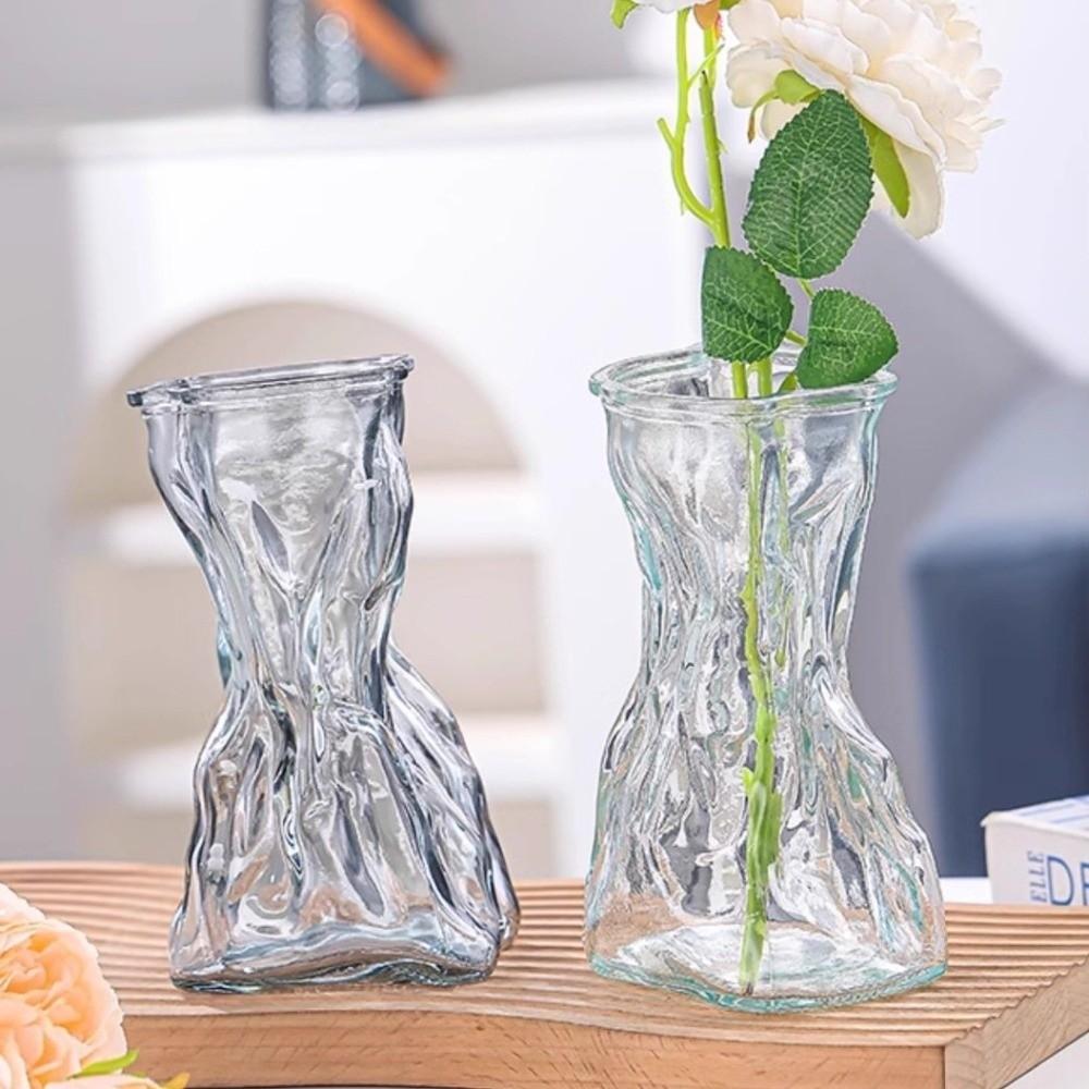 Centerpieces Transparent Irregular Vase Hydroponic Art Plant Bottle Desktop Display