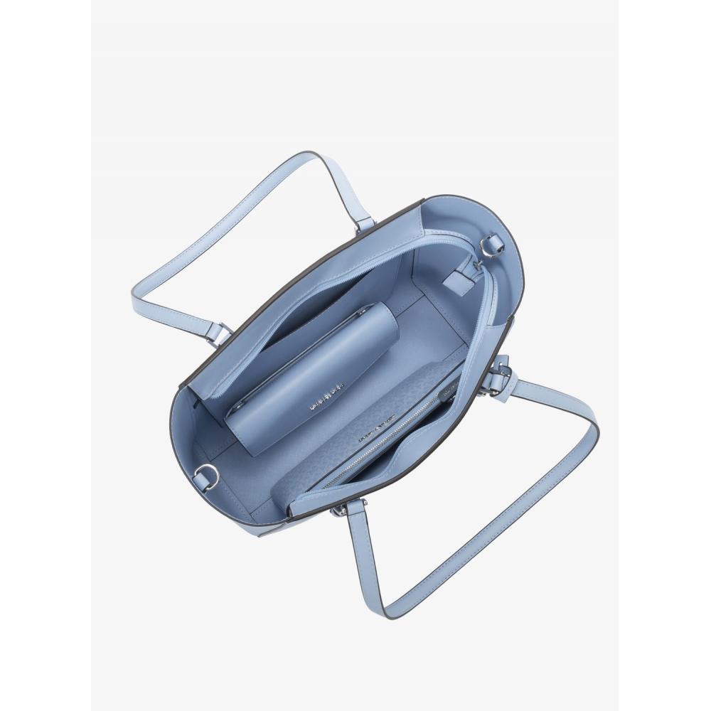 Michael Kors Charlotte 3 In 1 Tote Large 35r3scft3t1540 Light Sky