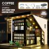 MOULD KING Street View Building Blocks The MOC-45635 MODERN CAFE Model Sets Assembly Bricks Kids Educational Toys Birthday Gifts