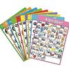 10Pcs English Phonics Poster for Kids Preschooler Educational Language Poster Picture Card For Homechooling Classroom