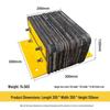 Rubber Anti-Collision Pad Car Stopper for Warehouse Dock and Truck Unloading