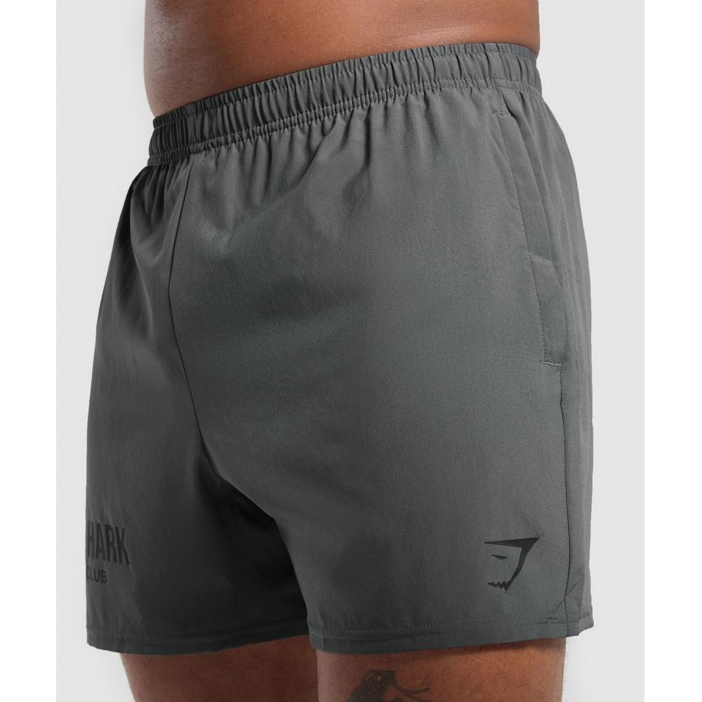 Gymshark Running Dept. 5  Shorts Pitch Grey A2b2j Gb7q
