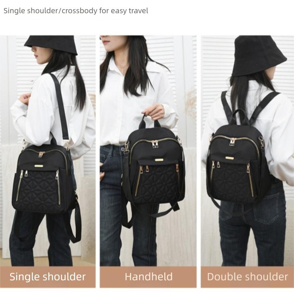 Fashion Casual Backpack Large Capacity Multifunctional School Bag Shoulder Bag Women