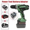 A96I-For  Convert To Hitachi / Hikoki 18V Li- Battery Power Tool Battery Adapter Converter BS18HK BAT622 BAT618 Easy Ins