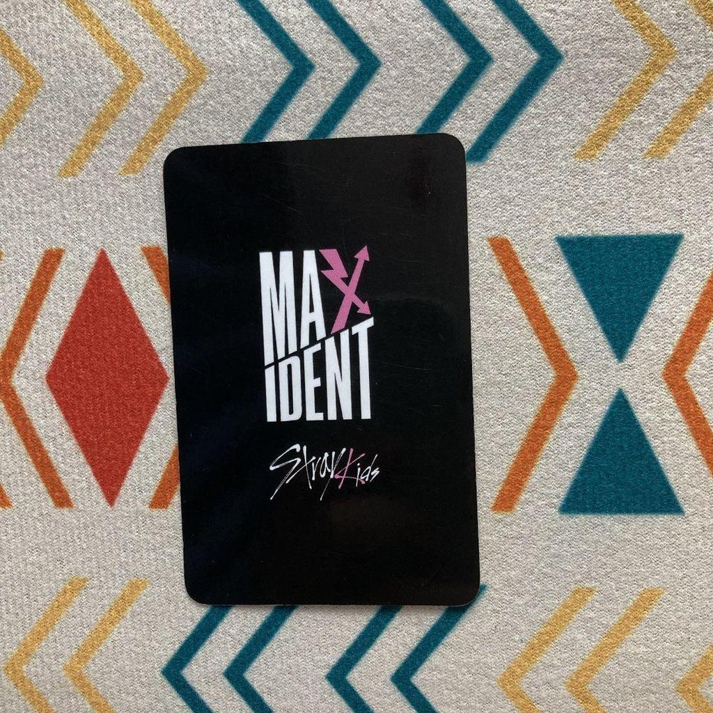 [USED] StrayKids MAXIDENT Public Broadcast Sanok Felix Trading Card