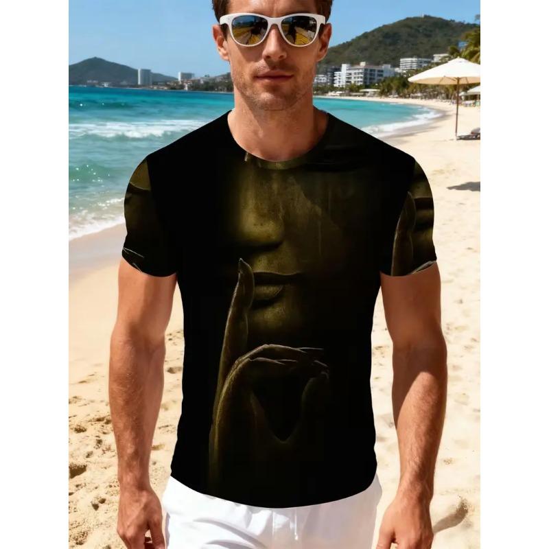 

[Pilsen Selection] Men s fashionable casual short-sleeved breathable T-shirt XL