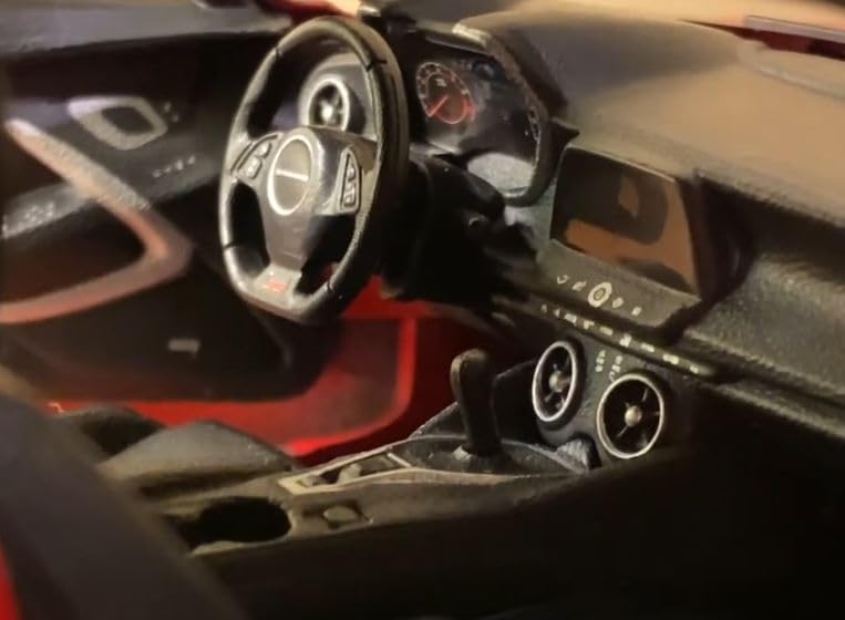 Maisto 2016 Chevrolet Camaro SS Orange 1/18 Scale Special Edition Model with Display Base, Opening Doors, Hood, and Rear Hatch, and Working Suspension