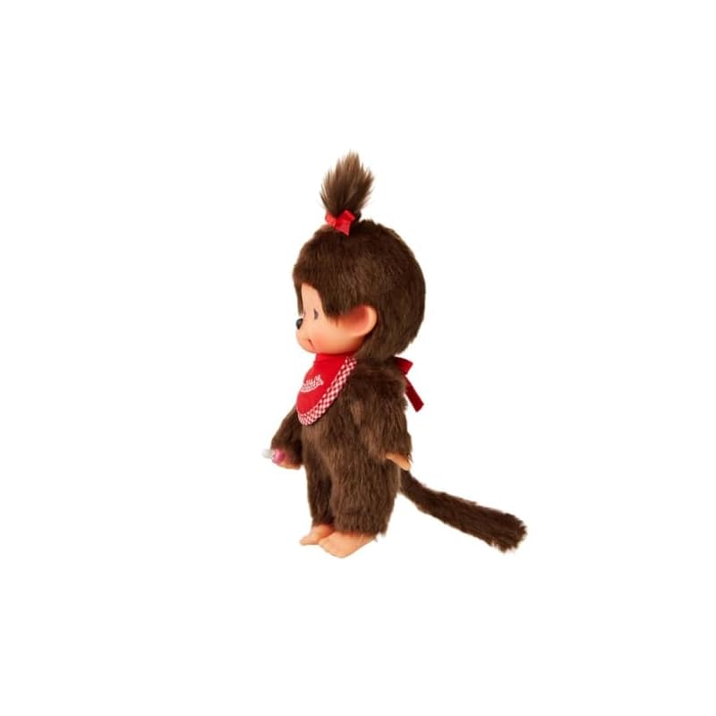 Sekiguchi Monchhichi Premium Standard Kleines braunes Mädchen weinend 251117 H21,5 x B13 x T7,5cm