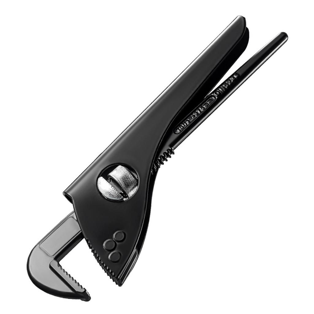 7/10inch Professional Pipe Wrench Plumbers Adjustable Heavy Duty Plumbing Tool Comfortable Grip Handle for Mechanics Home Repair