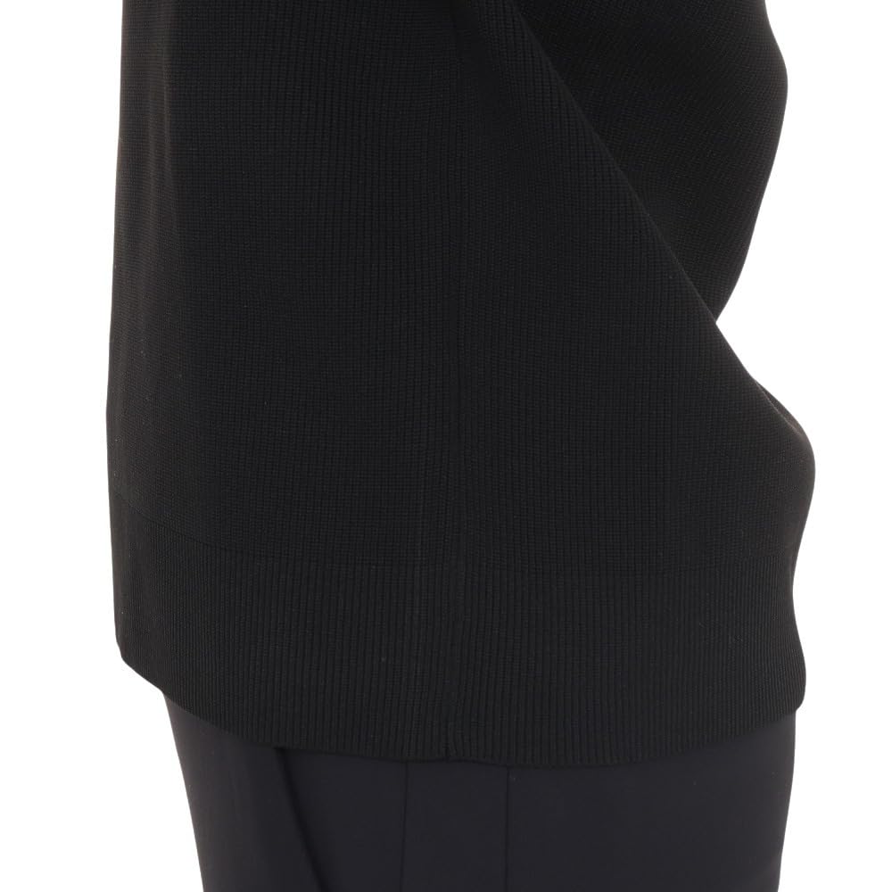 New Balance Golf Mock Neck Sweater 0 Women's (Geometric Sleeves, Stretch) / 012-3270502 010_Black [S]
