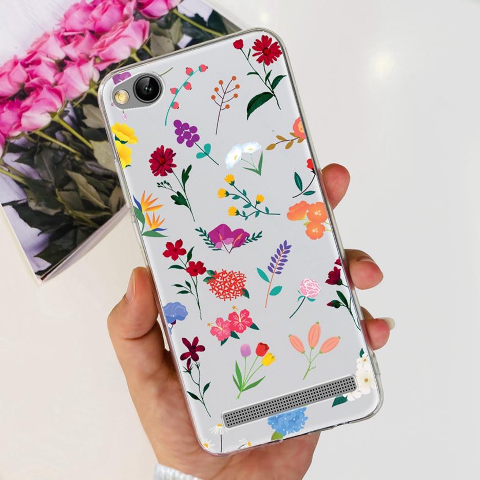 For Xiaomi Redmi 5A Case Redmi 4A Stylish Painted Cover Soft Slim Phone Case For Xiaomi Redmi 4A 5A Redmi5A Back Cover TPU Funda
