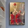 Japan Anime Slam Dunk Animation Wandkunst Bilder Poster Leinwandgemälde für Wohnzimmer Teenager Schlafzimmer Dekorationen Heimdekor Ohne Rahmen