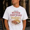 Was Ist Besser Als Eine Currywurst Mit Pommes Tshirt, Currywurst Mit Pommes T Shirt, German Street Food Gift, Oktoberfest Foodie Top