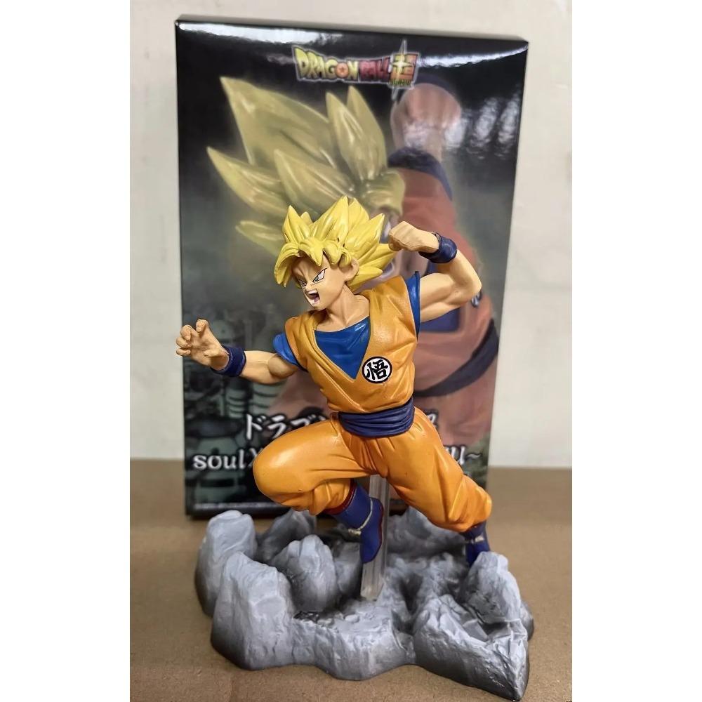 14cm Dragon Ball Goku Torankusu Goku Black Postura de Combate Figura de Anime Modelo Estatua Colección Decoración de Escritorio Adorno Juguetes